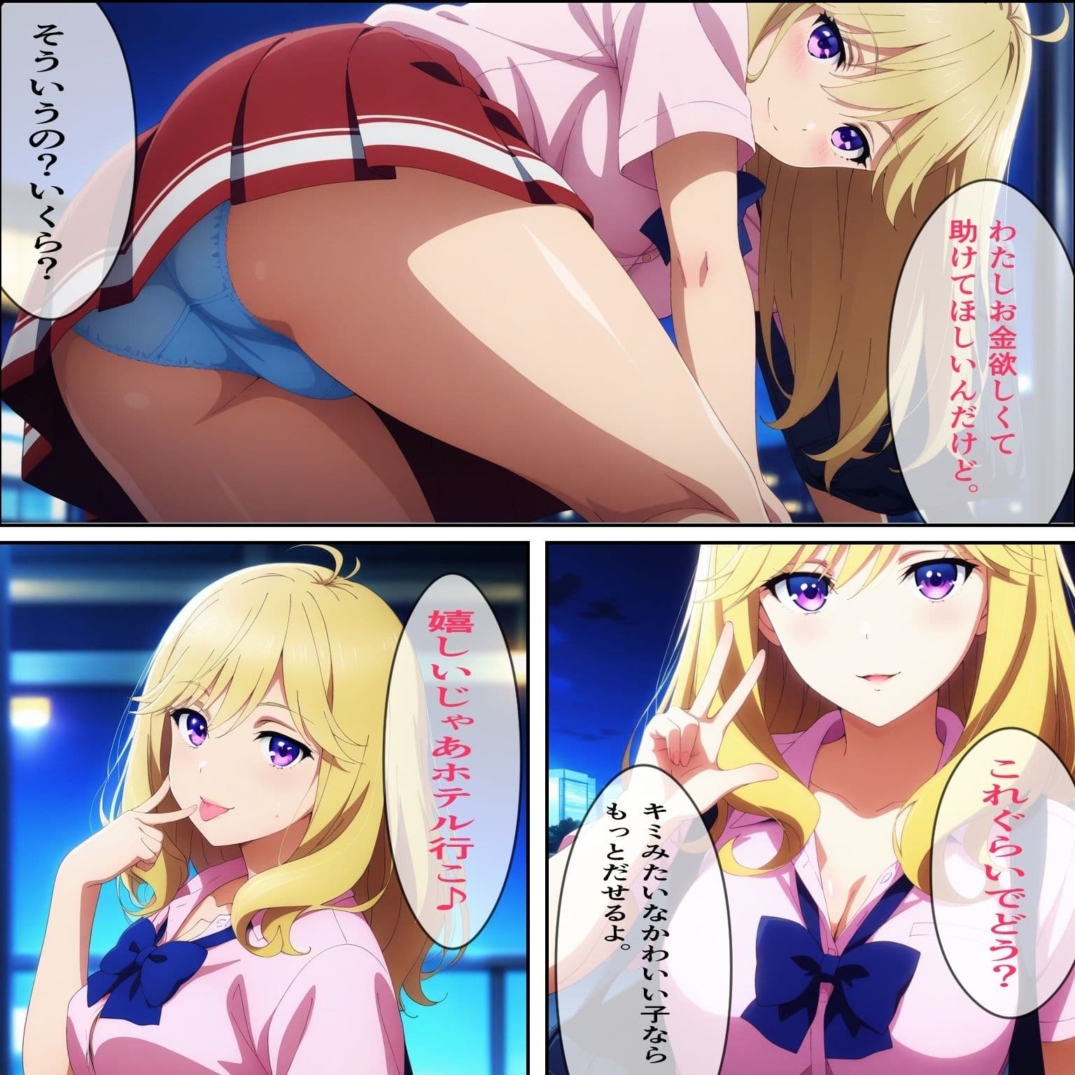 椿◯子 学校には秘密のバイト サンプル3