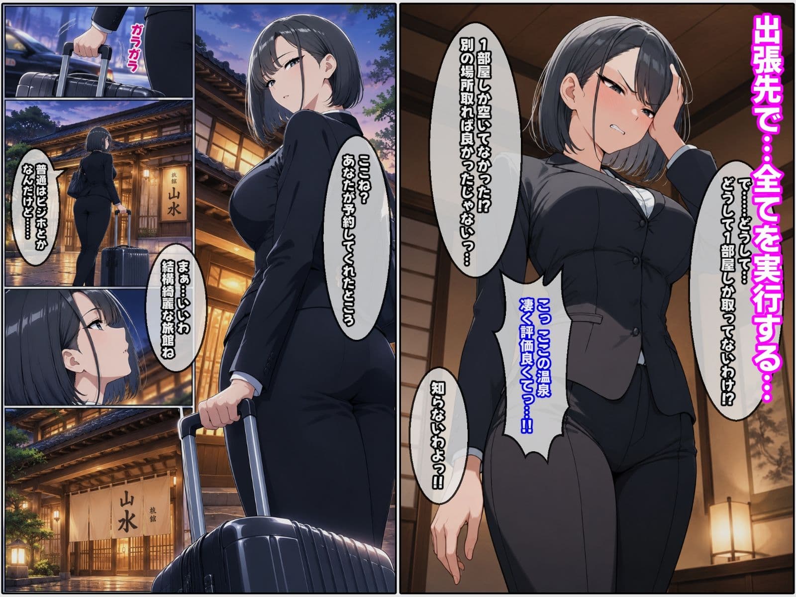 【セリフ付】パワハラの証拠を握ったので強気な女上司を理解らせるコトにした サンプル2