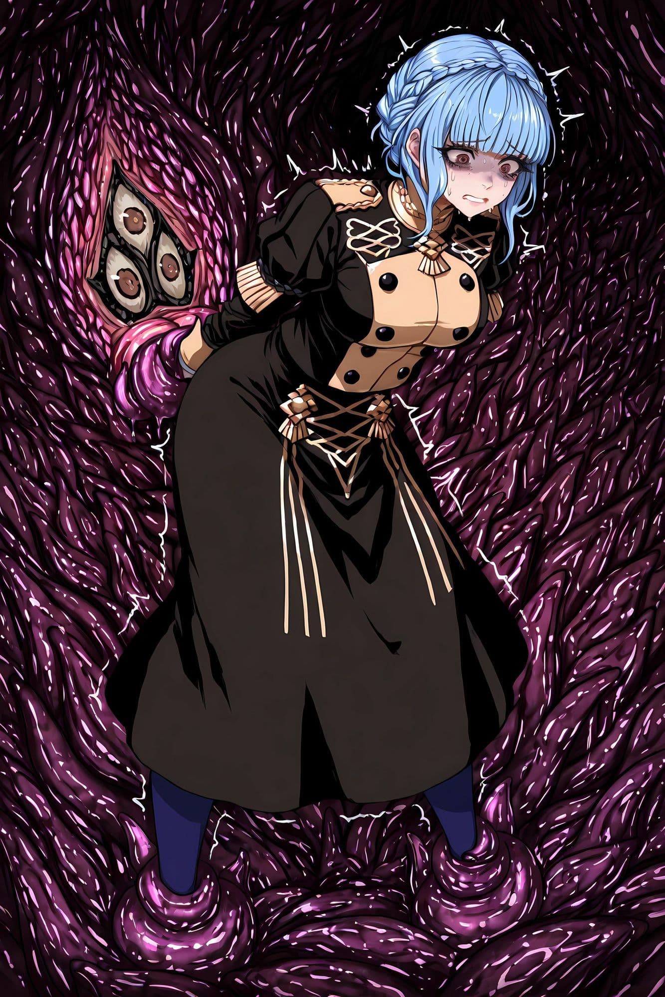 マリ●ンヌ 悪堕ち 淫魔化 サンプル2