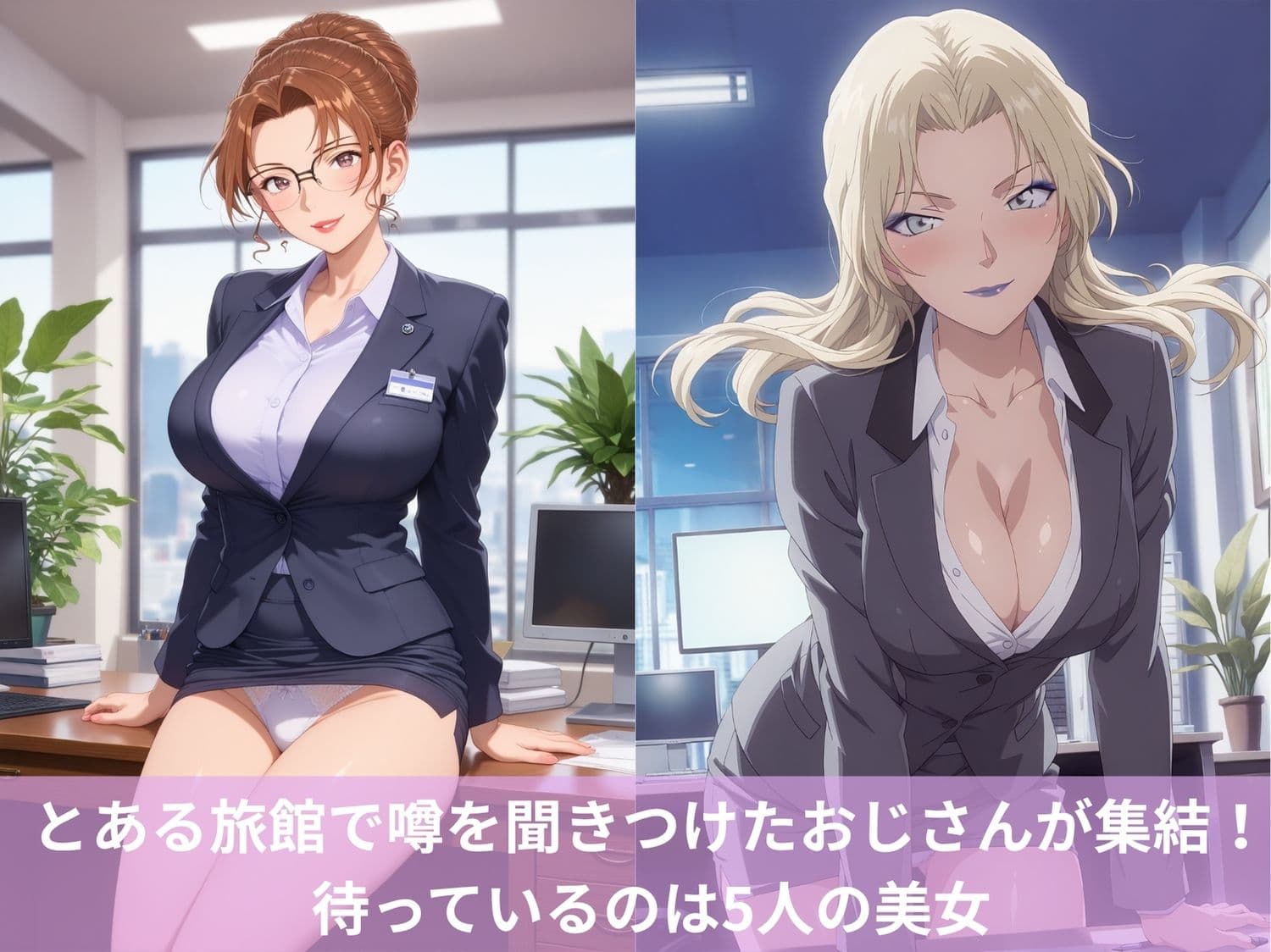 性欲へとバグった娘とハーレム旅館（名探偵コ●ン編II） サンプル1