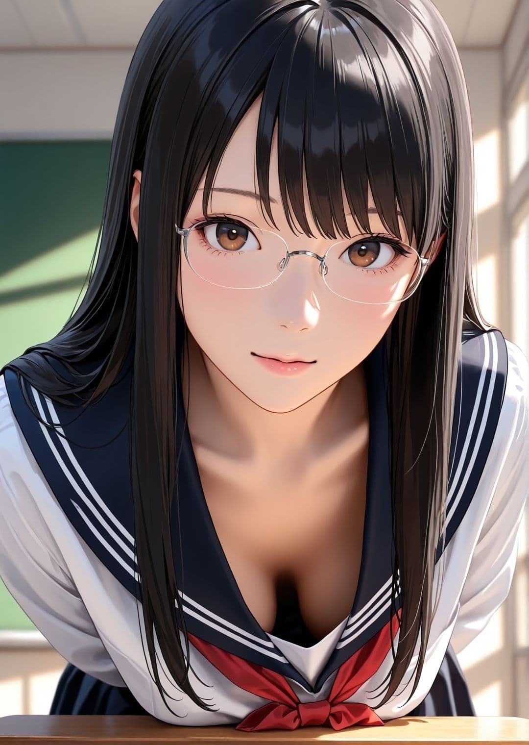 眼鏡の女/写真集 サンプル2