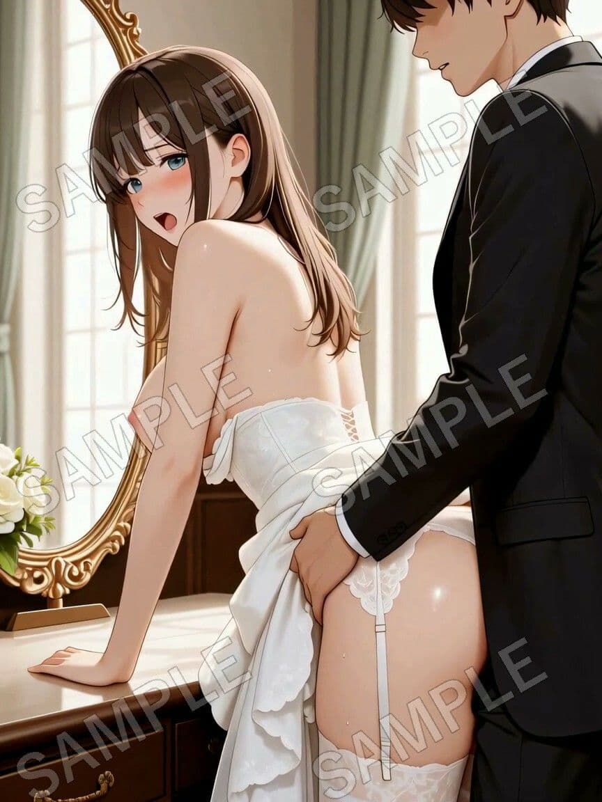 ここな ウエディングNTR 〜式の直前、控室で元カレと〜 サンプル6