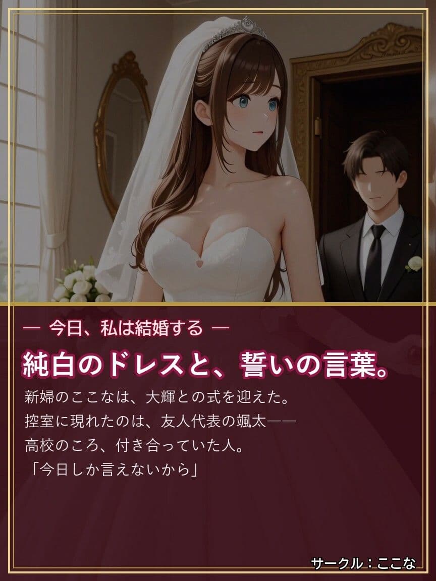 ここな ウエディングNTR 〜式の直前、控室で元カレと〜 サンプル10