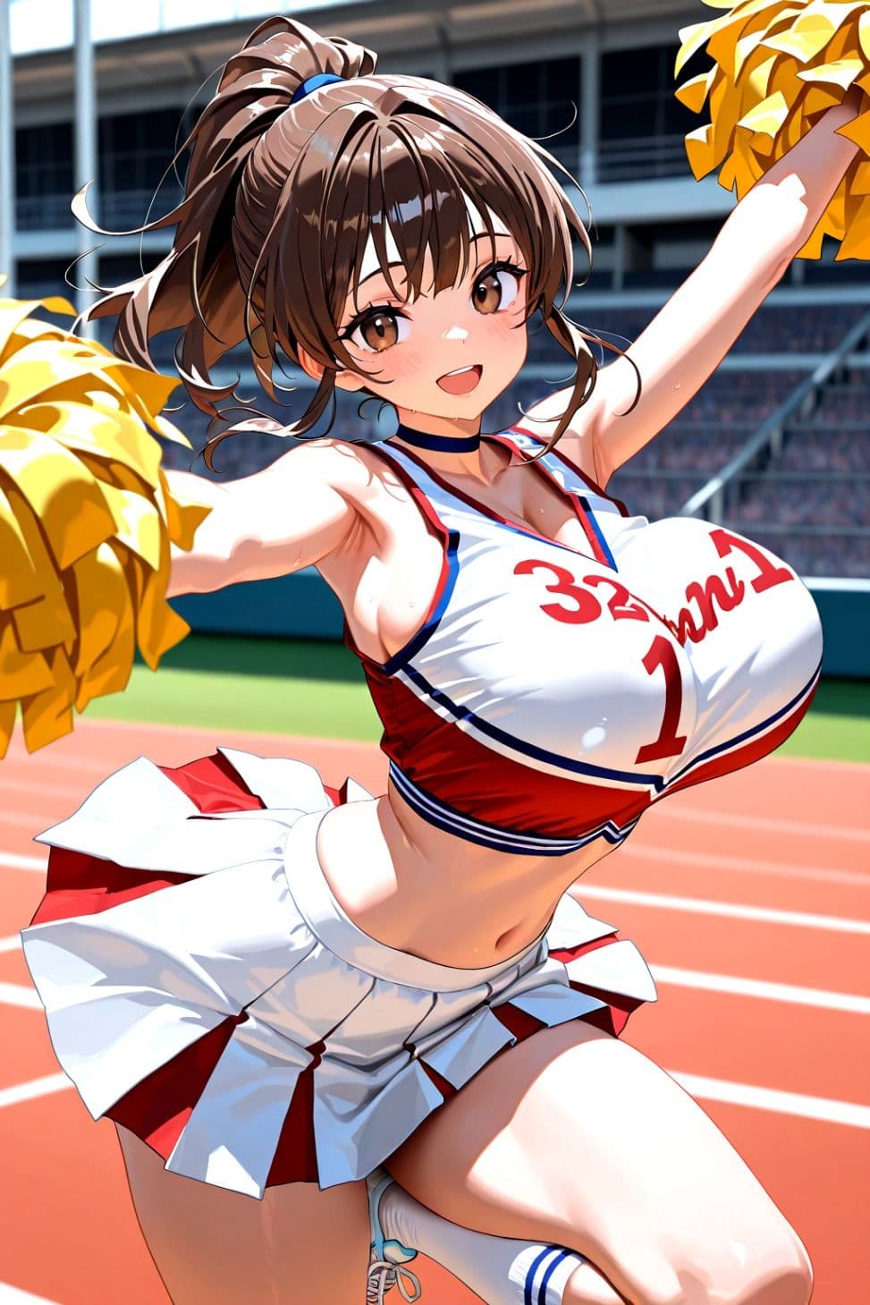 欲求不満なチア女さん サンプル1