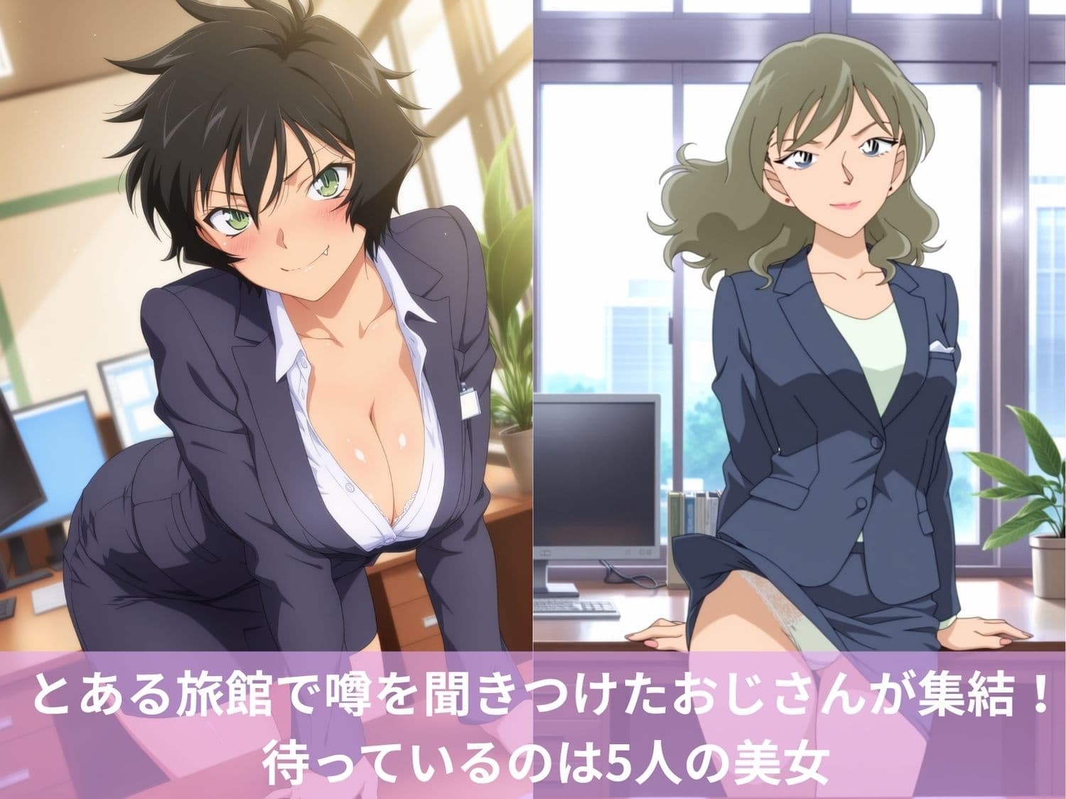 性欲へとバグった娘とハーレム旅館（名探偵コ●ン編III） サンプル1