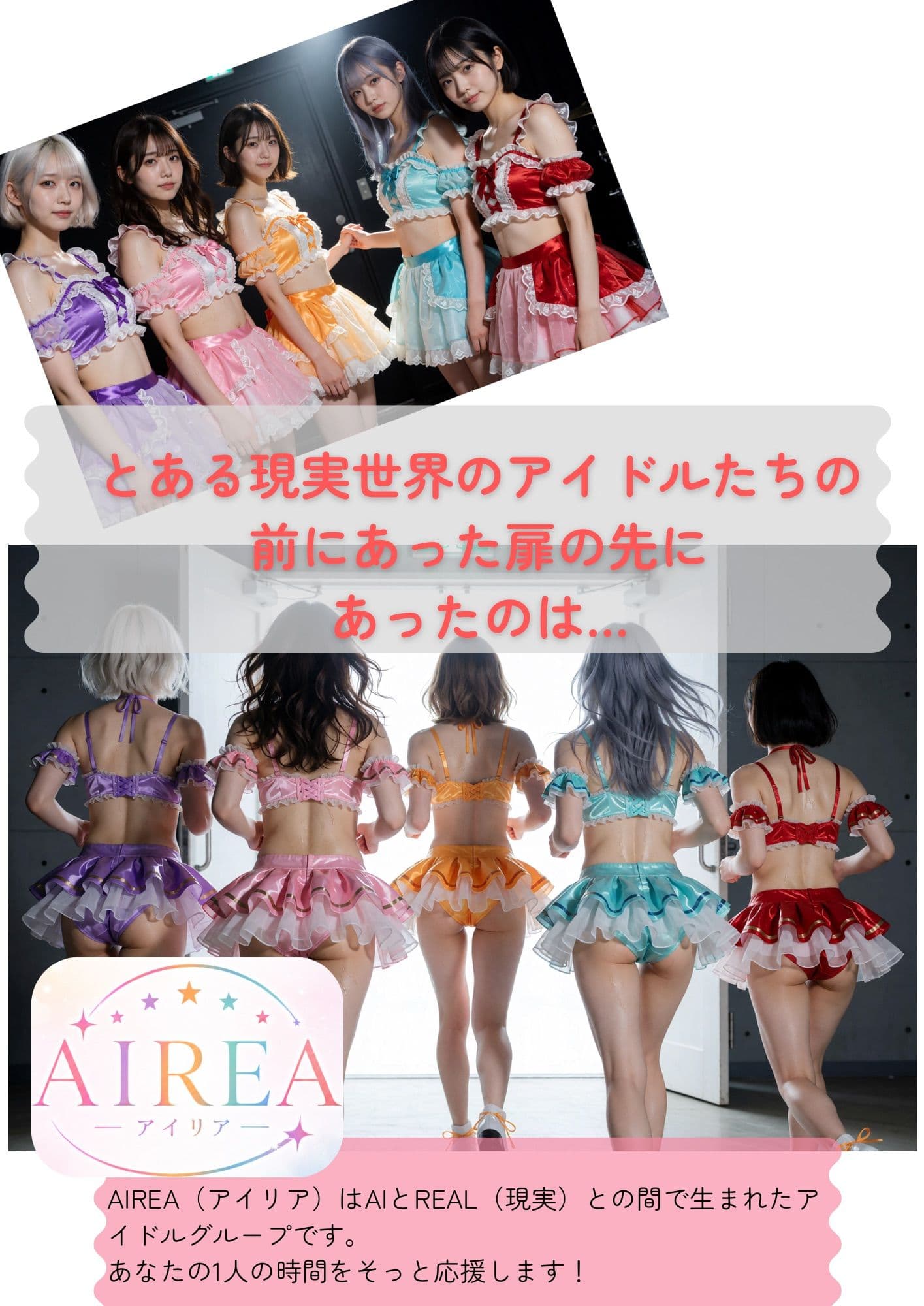 A II REA Opening Night 一5人のアイドル、エッチな初ステージ サンプル1