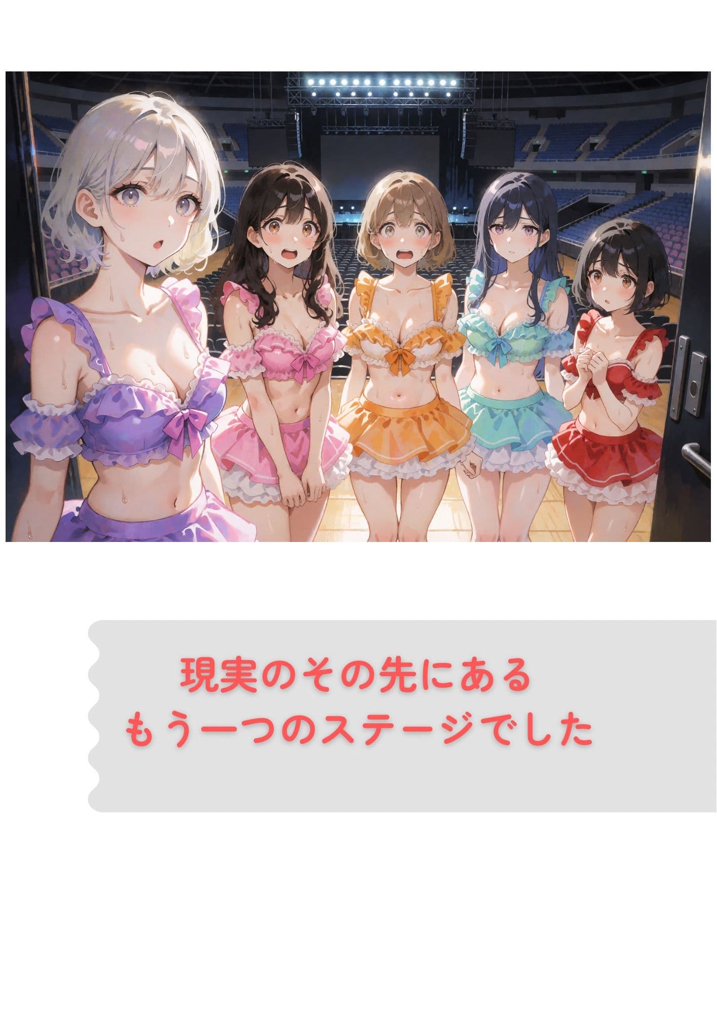 A II REA Opening Night 一5人のアイドル、エッチな初ステージ サンプル2