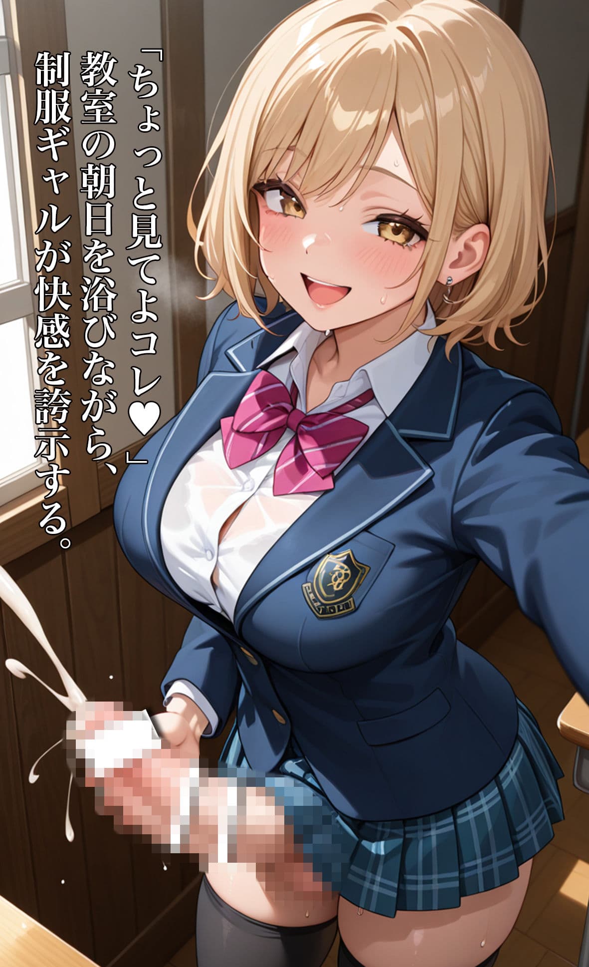 ヌキ殺しニューハーフお姉さん詰め合わせ〜ブレザー・セーラー服・ときどきギャル〜 サンプル4