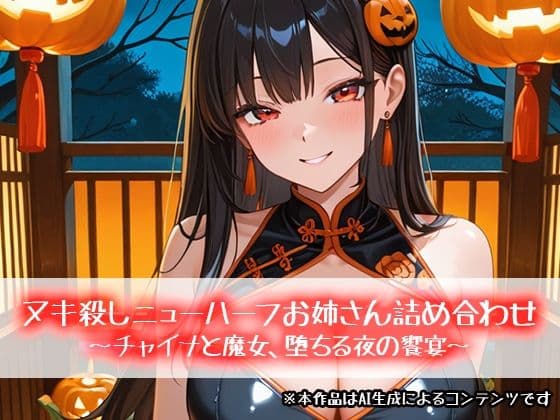 ヌキ殺しニューハーフお姉さん詰め合わせ 〜チャイナと魔女、堕ちる夜の饗宴〜