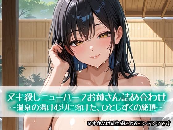 ヌキ殺しニューハーフお姉さん詰め合わせ 〜温泉の湯けむりに溶けた、ひとしずくの絶頂〜