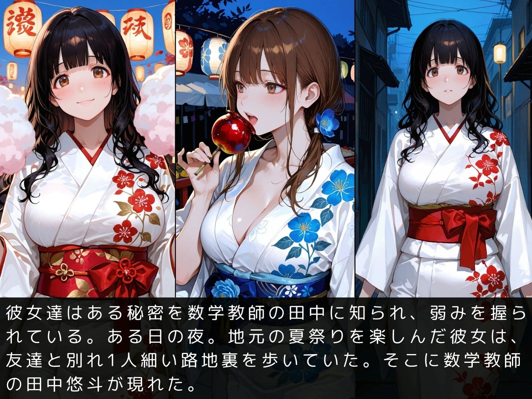 放課後の性指導〜禁断の記録〜夏祭り編〜 サンプル4