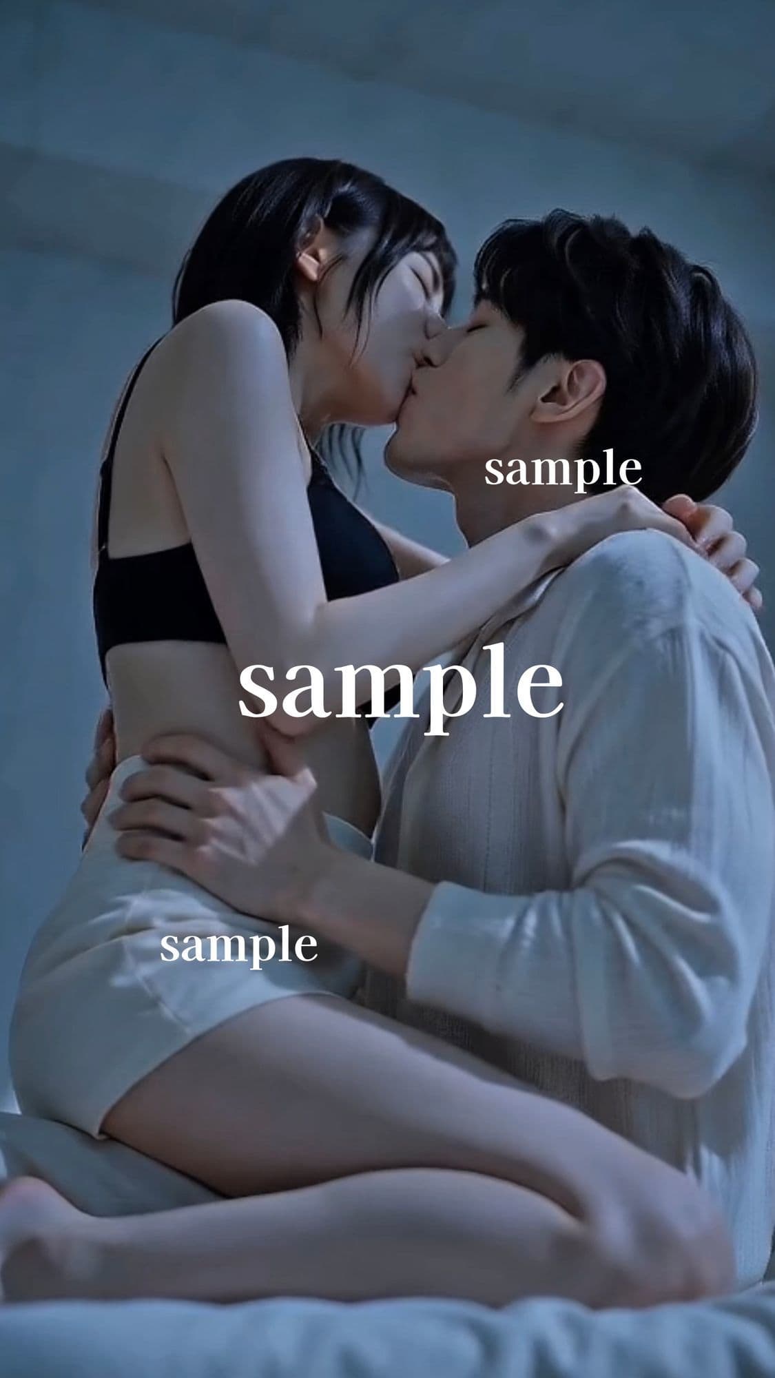 【脱がさずSEX】着衣の快楽！至近距離で濃厚キス…彼女の甘い声とイキ顔に絶頂不可避 サンプル3
