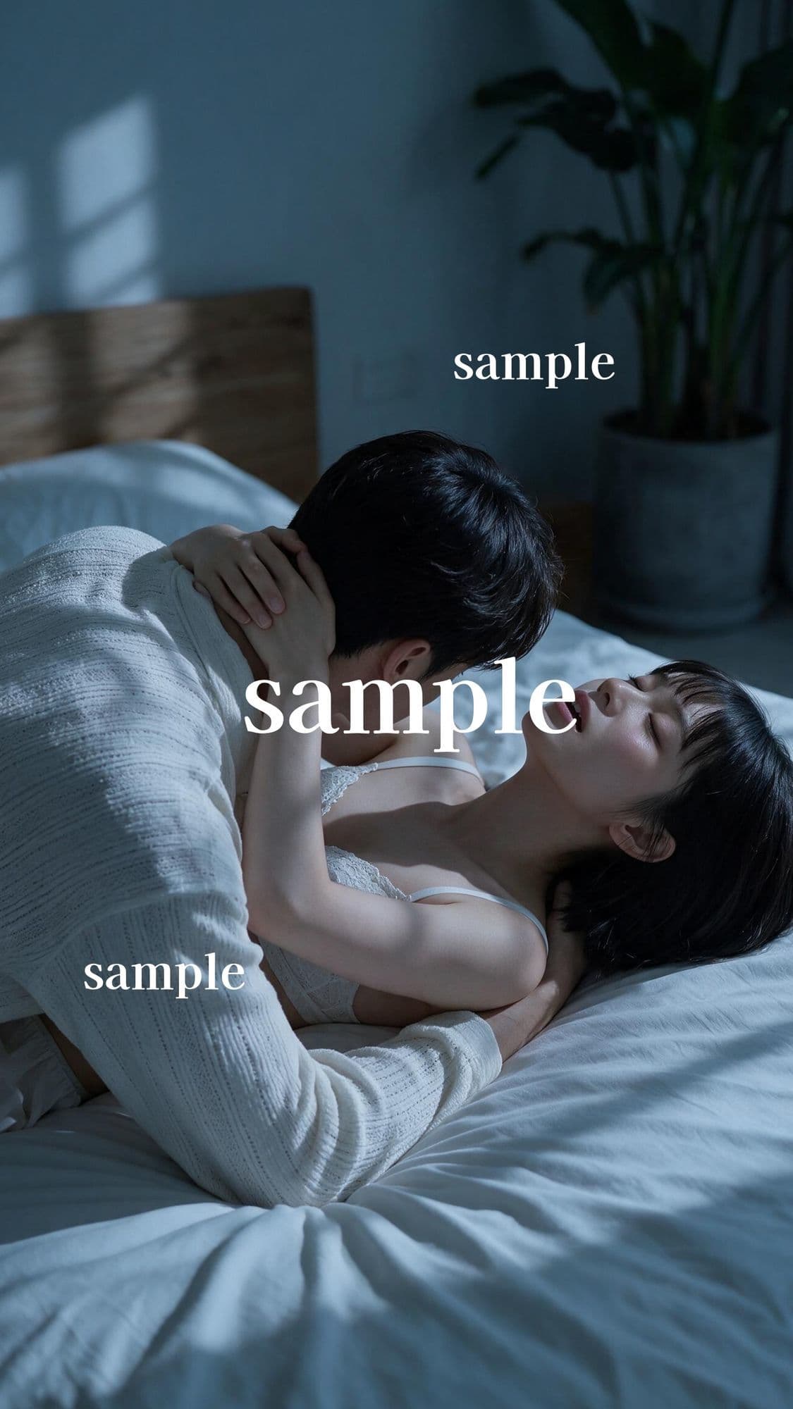 【脱がさずSEX】着衣の快楽！至近距離で濃厚キス…彼女の甘い声とイキ顔に絶頂不可避 サンプル4