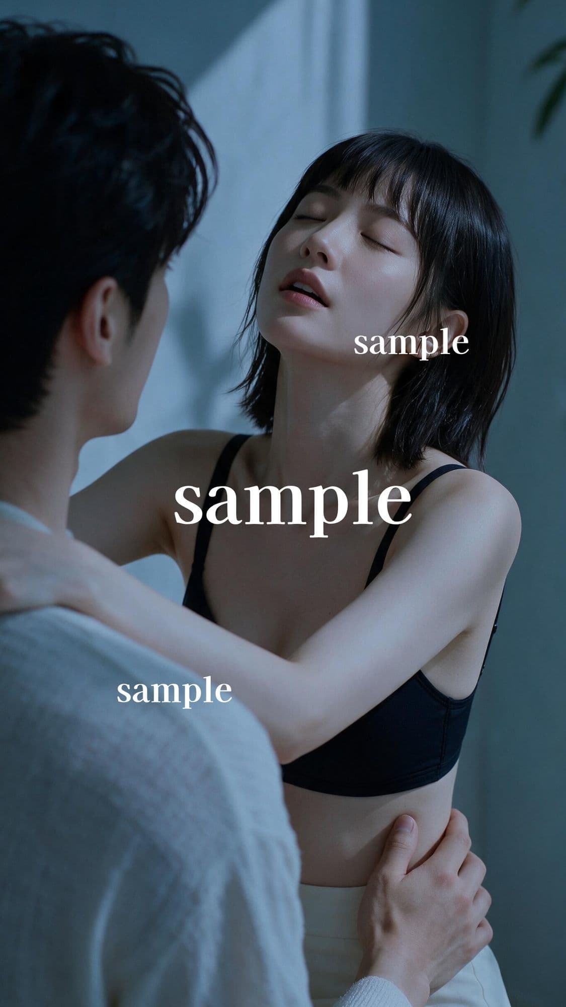 【脱がさずSEX】着衣の快楽！至近距離で濃厚キス…彼女の甘い声とイキ顔に絶頂不可避 サンプル9