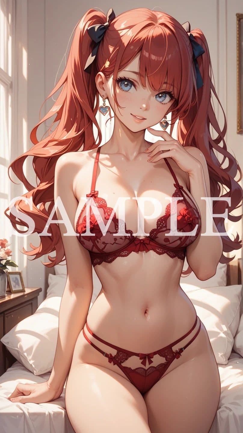 Red × Lace Romance サンプル1