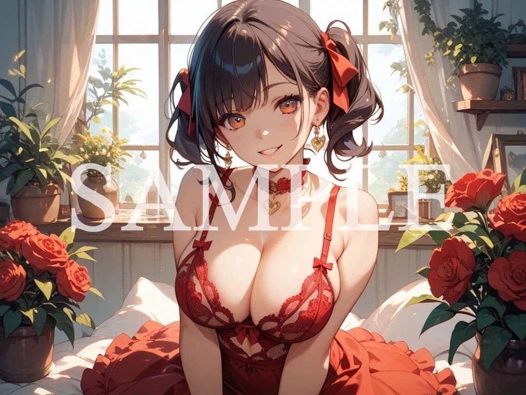 Red × Lace Romance サンプル10