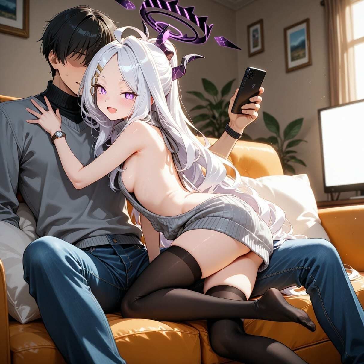 指名した夜のその先で ブ〇ーアーカイブ サンプル1