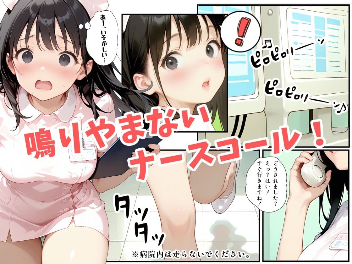 あの子は看護師 〜あの子は叡智イラスト集 職業編 1〜【120枚/黒のり修正】可憐なナース服で魅せる、淫らな微睡み（まどろみ） サンプル2
