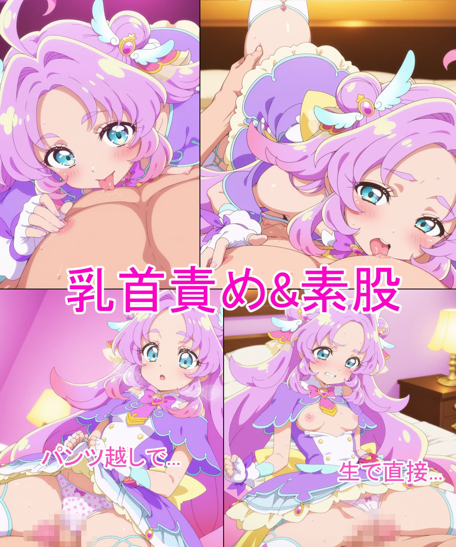 【キュアア◯サー】あの子とパンツえっち【名◯偵プ◯キュア！】 サンプル6