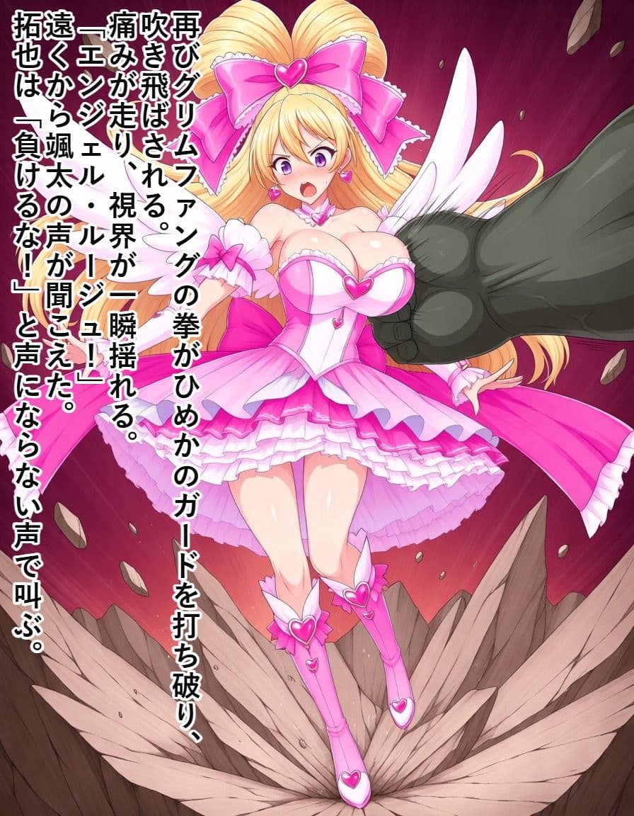 変身ヒロイン  エンジェル・ルージュ サンプル5