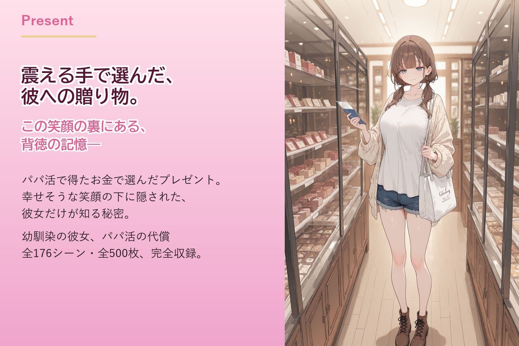 幼馴染の彼女、パパ活の代償〜彼氏へのプレゼントは寝取られ堕ちの証〜 サンプル10