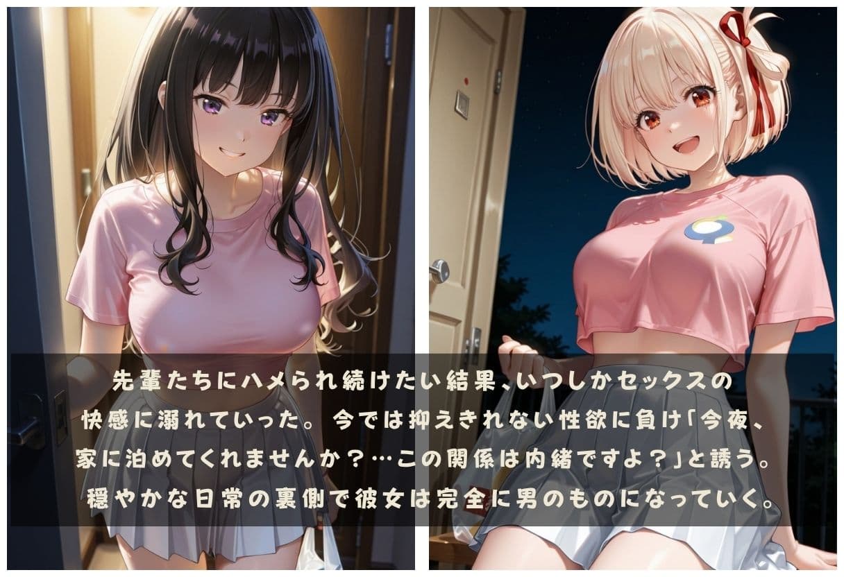 人気カフェで働く清楚な美女が実は裏では寝取られまくっていた サンプル5