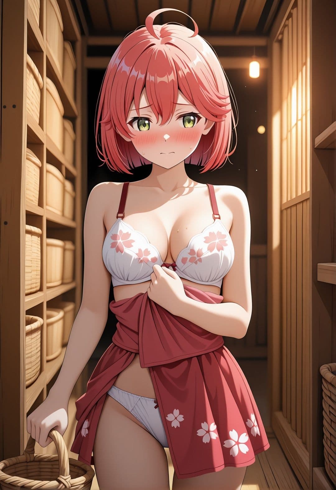 さ〇らみ〇 温泉旅館で巨根おやじに犯●れ中出しされまくる！ホロ〇イブVTuberパロディCG集 サンプル1