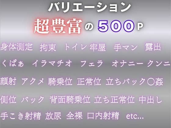 監獄の花嫁 ― 捕らわれの少女が味わう屈辱と快楽の記録 ― サンプル1