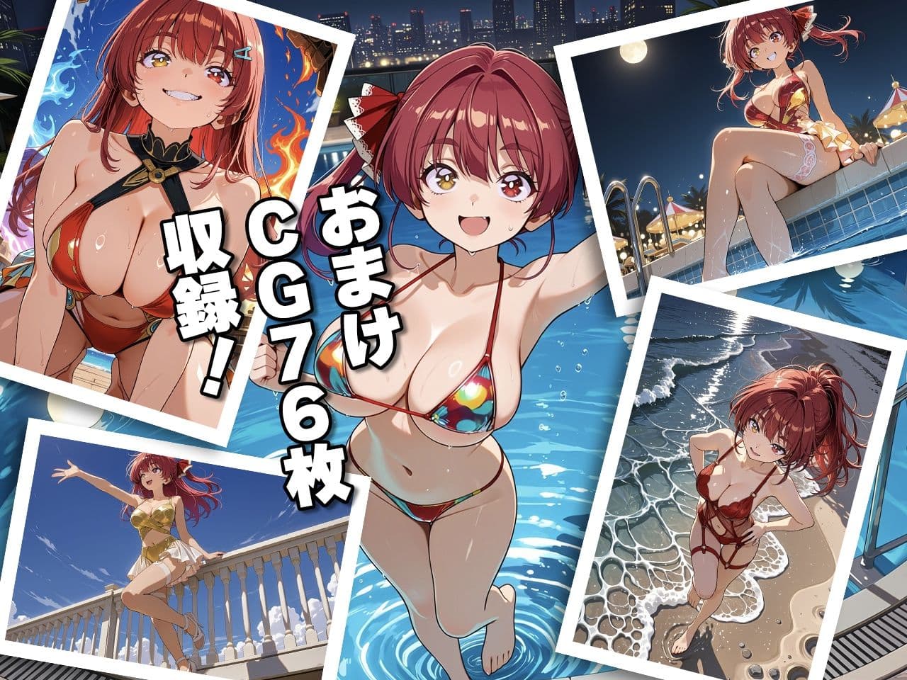 ホ◯ライブ 船長と夜のデートにしゅっこ〜！！船長とおじさんの濃厚えっちCG集！ サンプル3