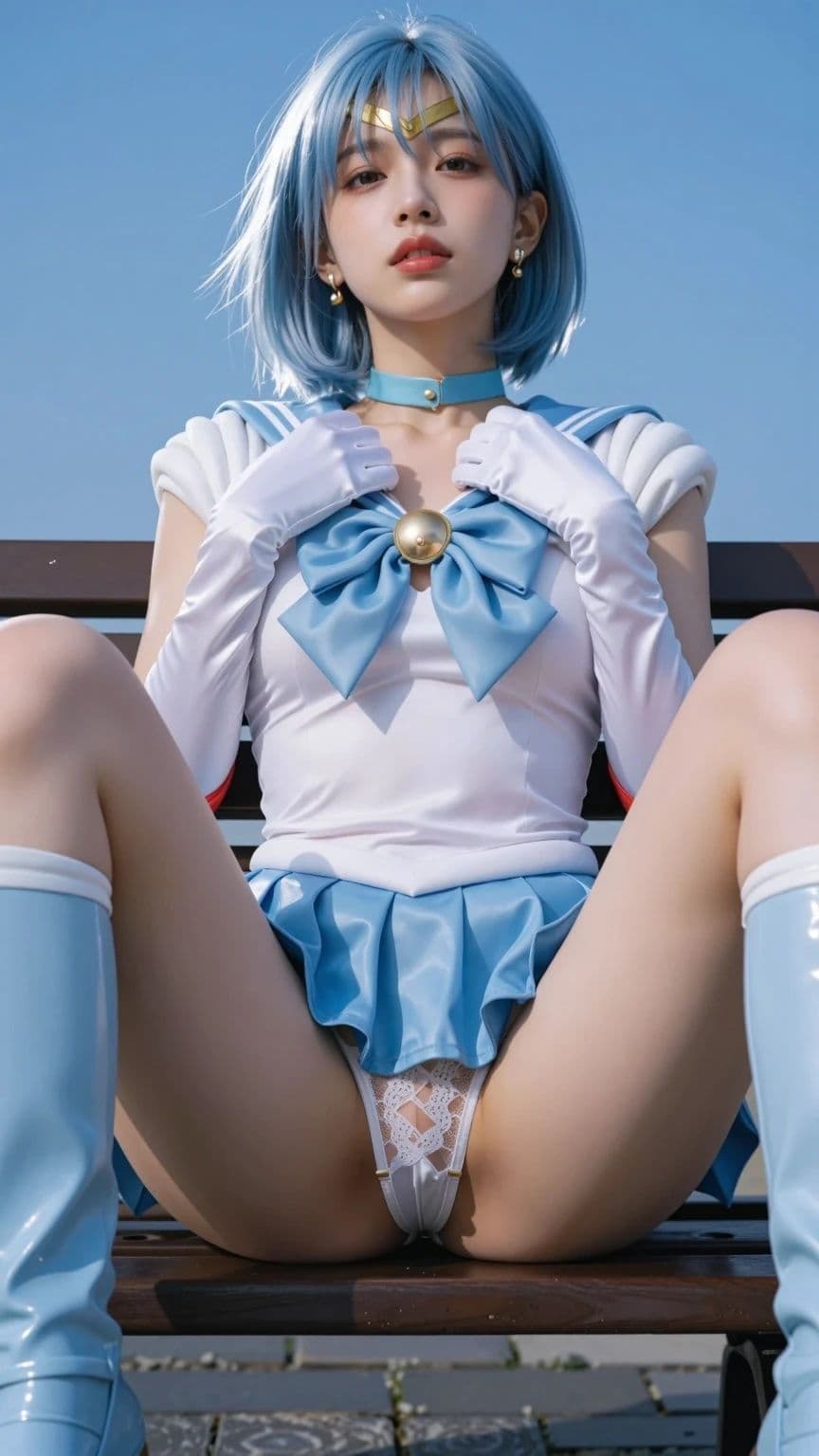 6K高画質保存版｜Elsefield Studio 0003 Anime Cosplay Collection｜アニメセーラー服風コスプレ美女画像500枚セット サンプル3
