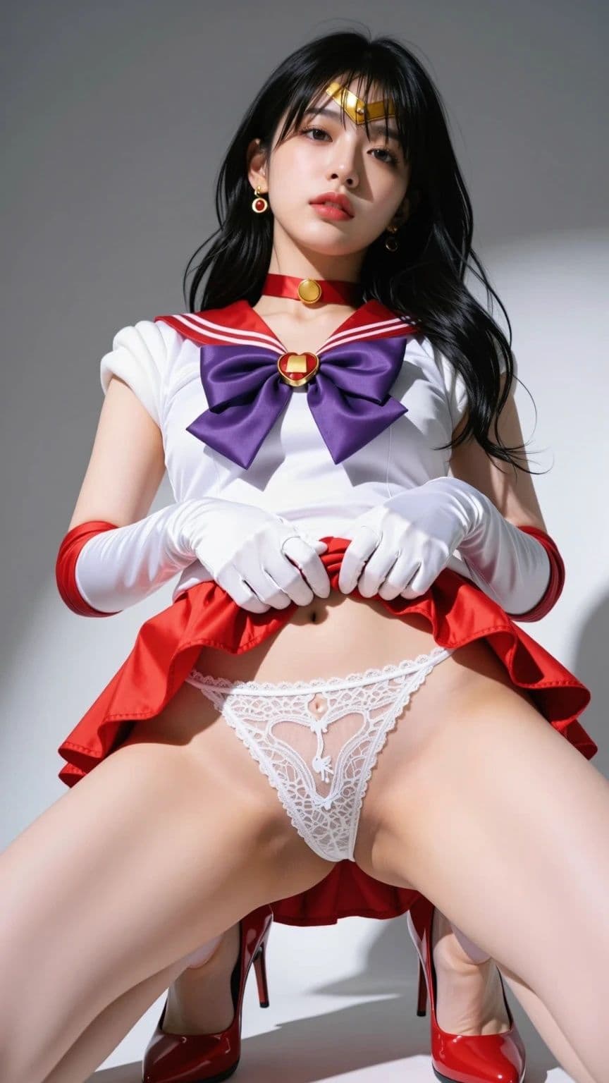 6K高画質保存版｜Elsefield Studio 0003 Anime Cosplay Collection｜アニメセーラー服風コスプレ美女画像500枚セット サンプル10