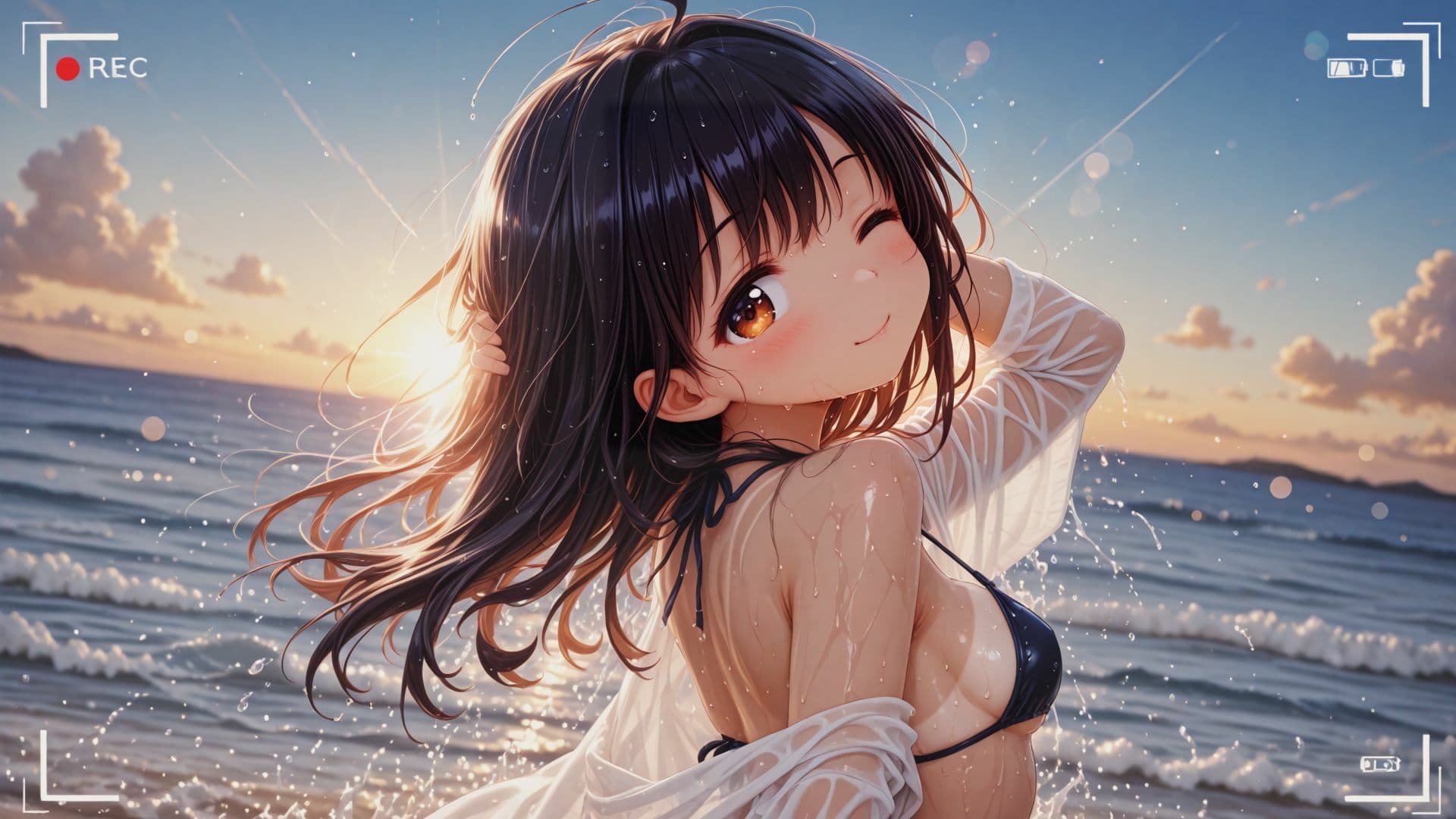 水着グラビア〜真夏のさいみんビーチ〜 サンプル2