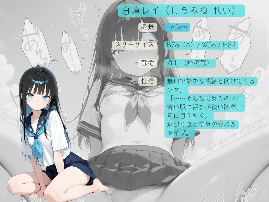 日焼け跡の僕っ子ヒロイン ― ビーチで制服デート ― サンプル4
