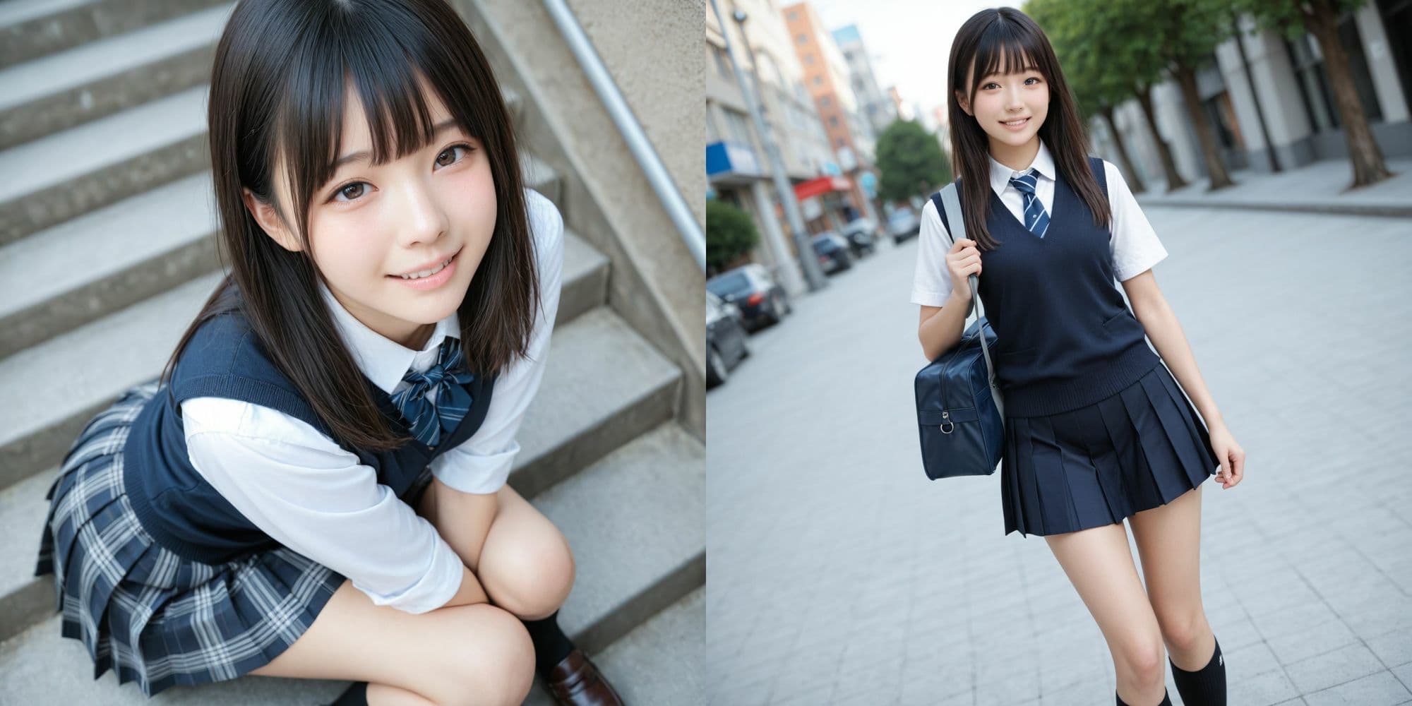 制服  清楚系 サンプル1