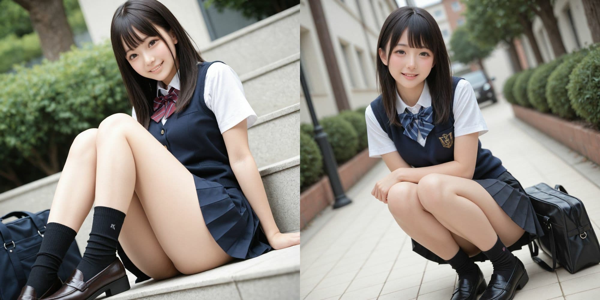 制服  清楚系 サンプル5