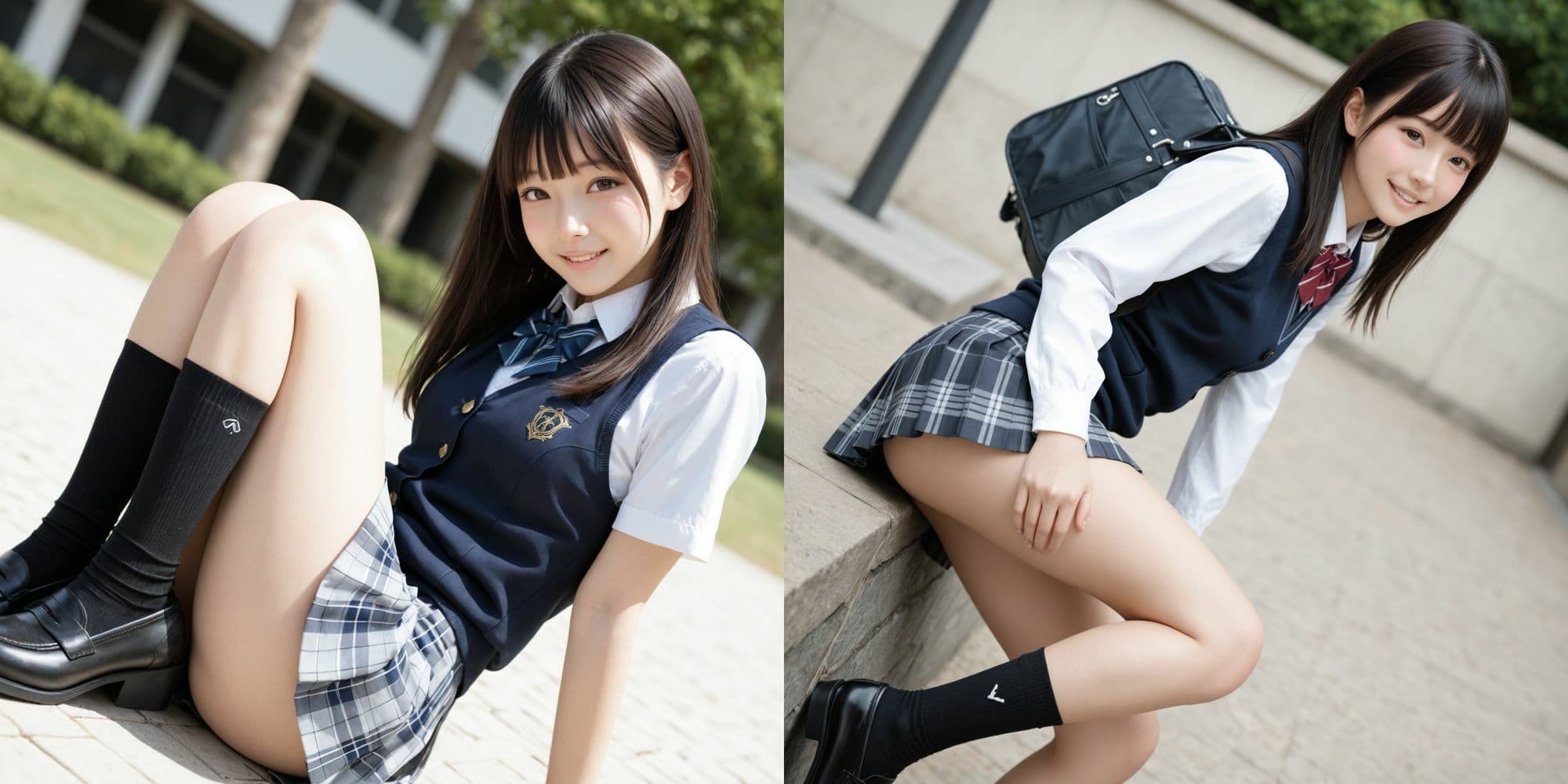 制服  清楚系 サンプル6