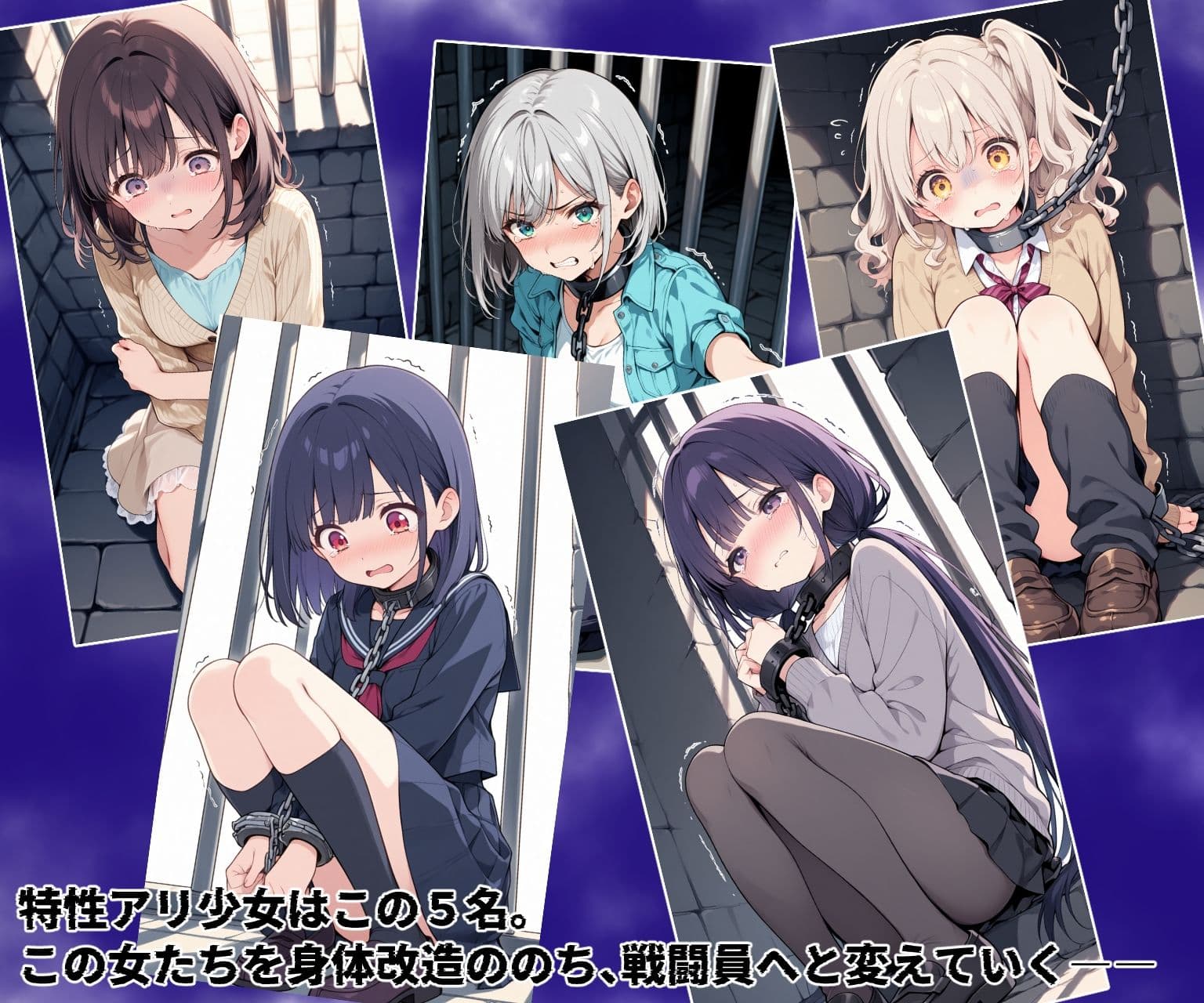 悪ノ生贄  -戦闘員に改造される少女- サンプル2