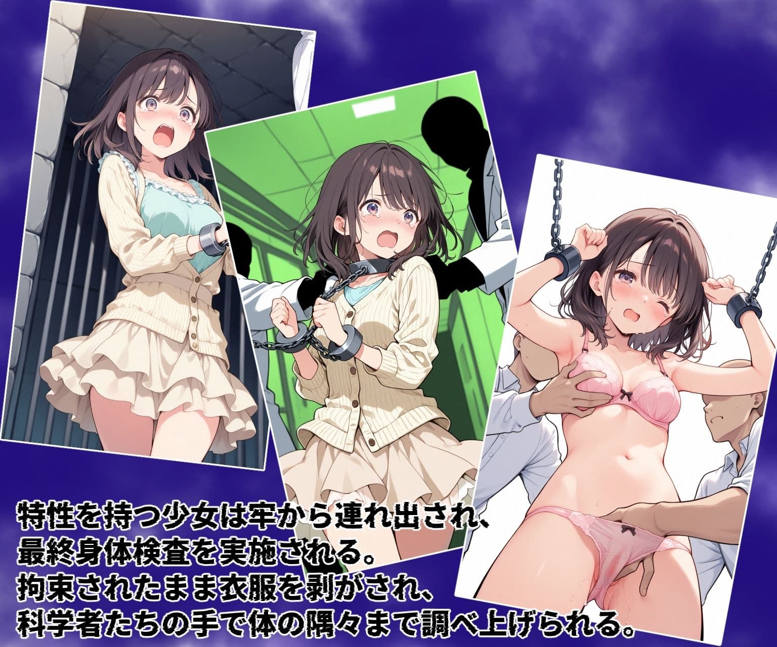 悪ノ生贄  -戦闘員に改造される少女- サンプル3