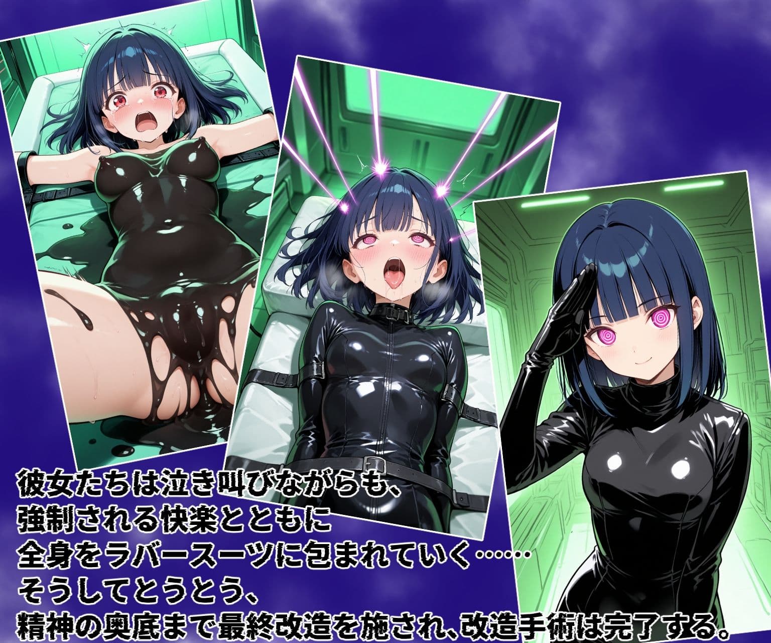 悪ノ生贄  -戦闘員に改造される少女- サンプル5