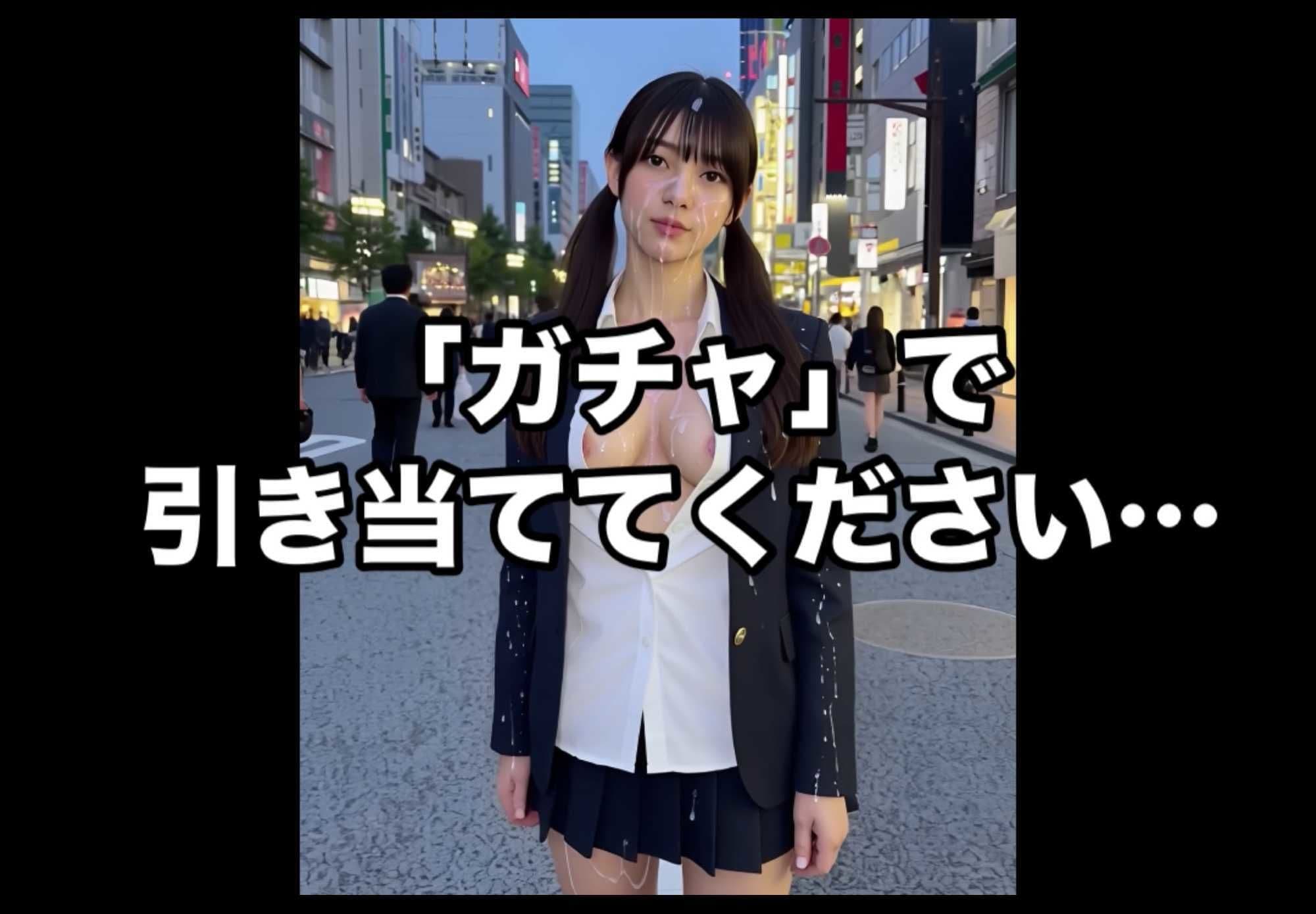 リアル素人ぶっかけガチャ！【制服編】 サンプル6