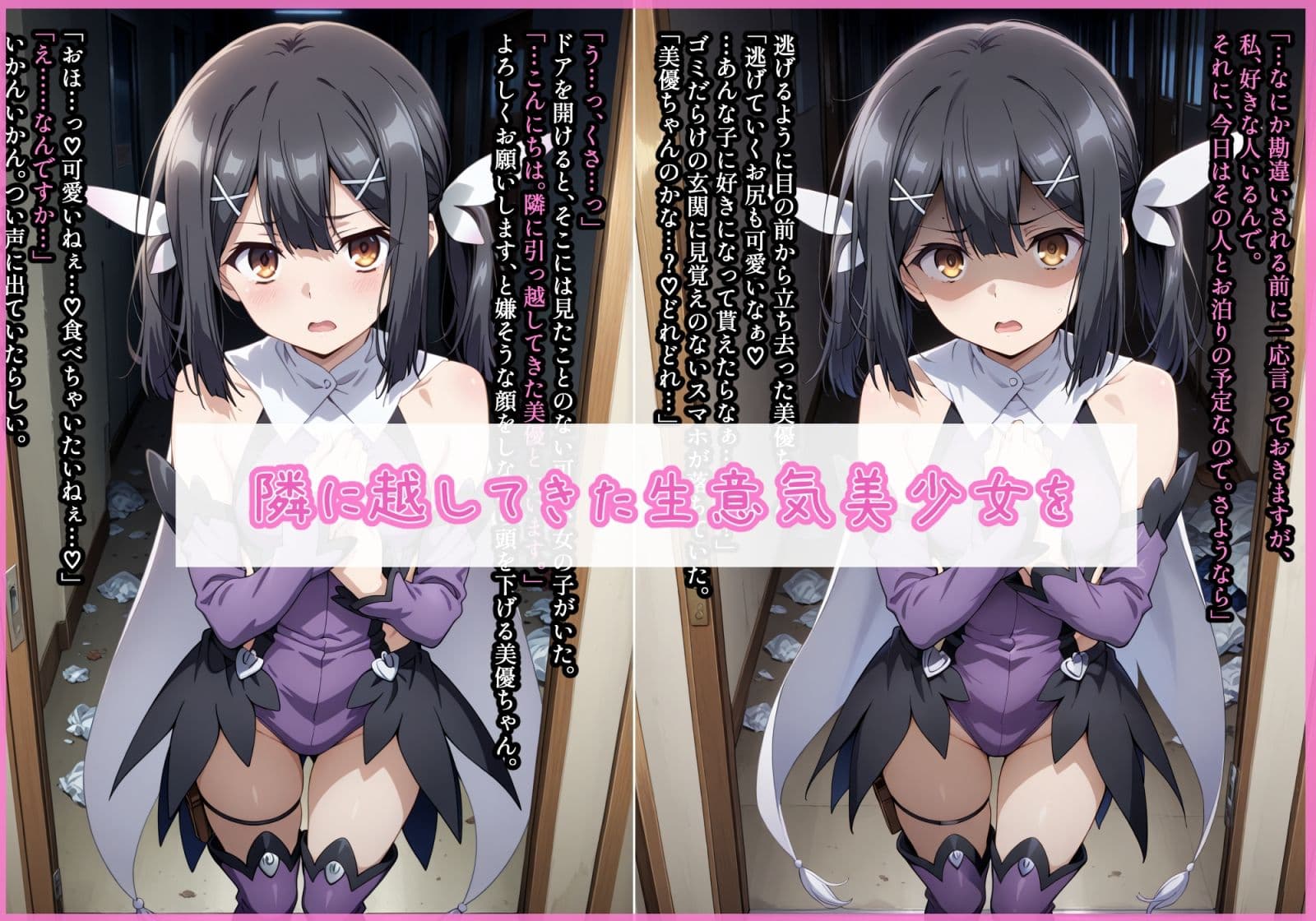隣に越してきた○○ちゃんを催●アプリで僕のオナペットにして好き放題する話 サンプル1