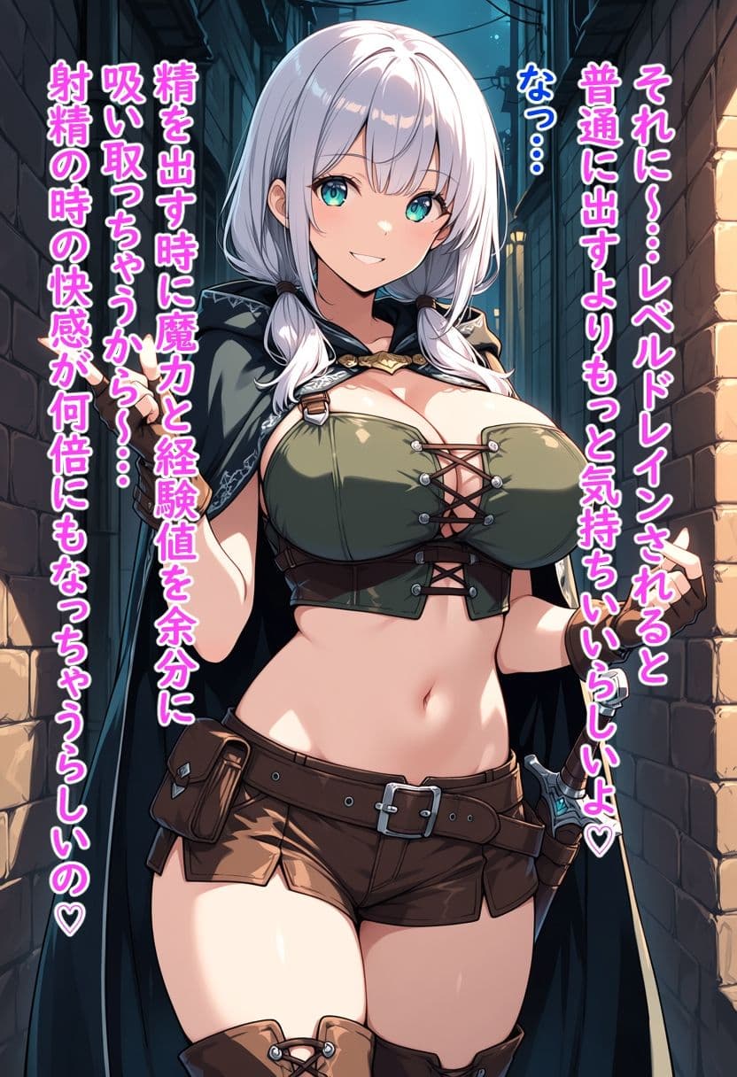 爆乳盗賊の色仕掛けレベルドレイン サンプル7