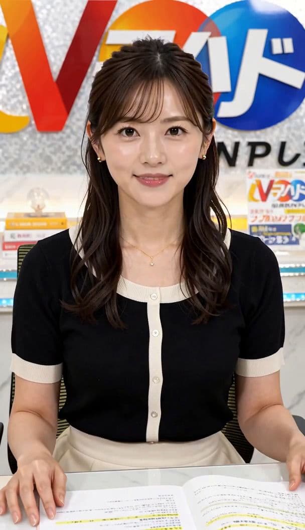 【AI動画】GGC vol.41 女子アナ編15【パンチラ】 サンプル1