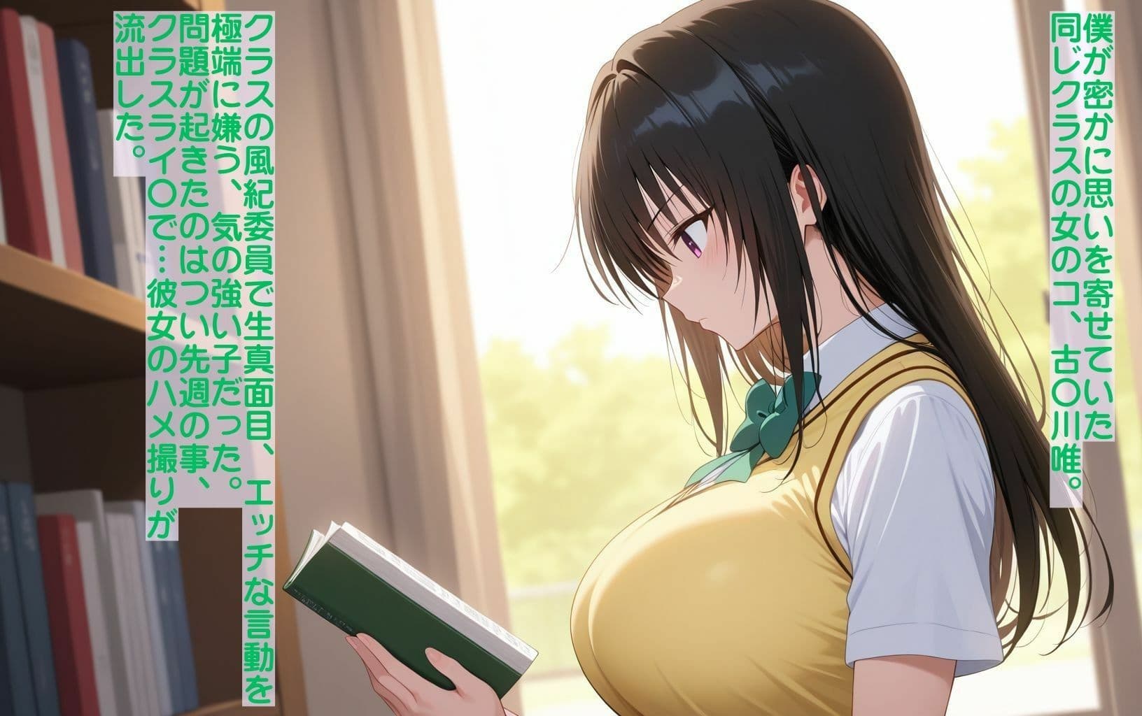 僕の好きだった古〇川唯が海外留学生の巨根にNTRれてクラスLIN〇に濃厚ハメ撮りが流れてきた話 サンプル1