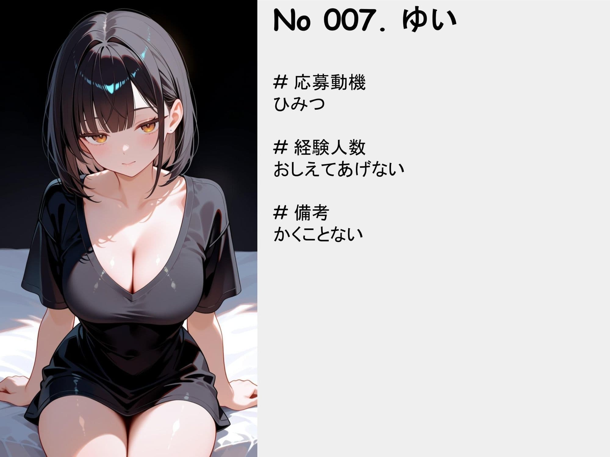 アダルトアイドルオーディション サンプル7