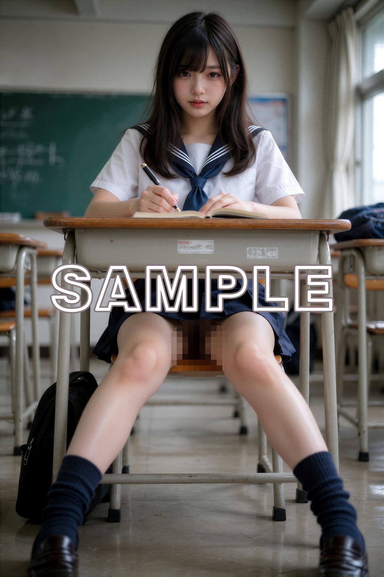 露出好き女子校生 みお サンプル4