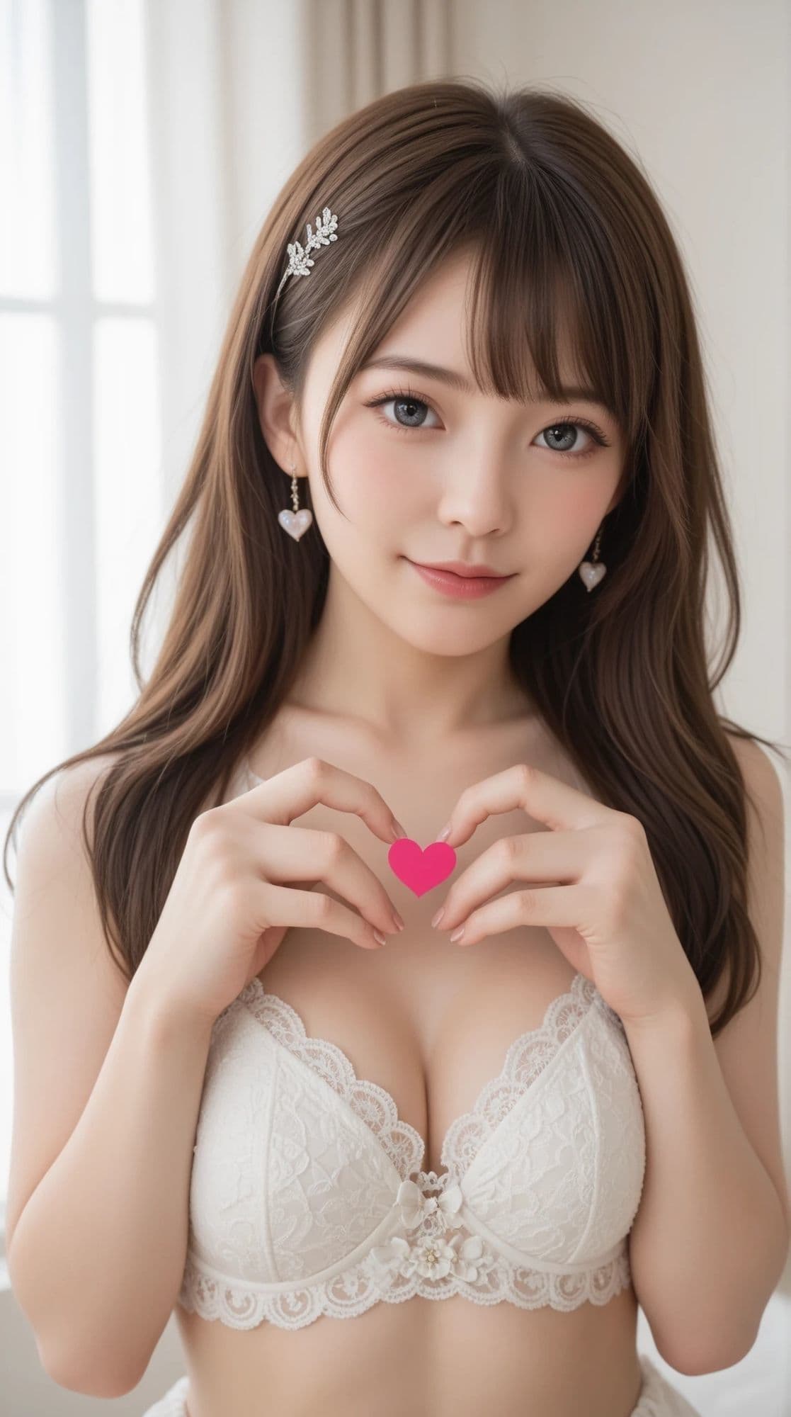 おっぱいを見せる美女02 オリジナルキャラクター トップレス AI生成動画:6分22秒 サンプル1