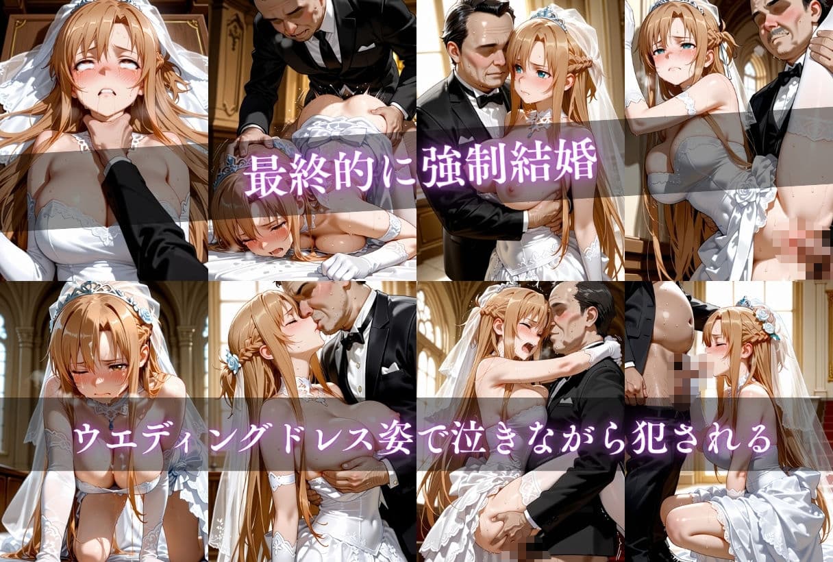 【SAOヒロインNTR】おじさんの完全支配 サンプル3