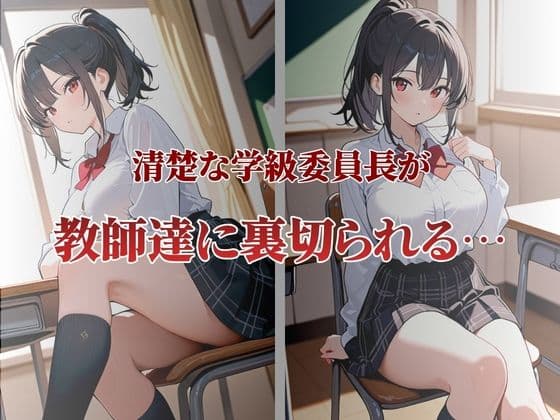 清楚な学級委員長が性奴●契約 サンプル1