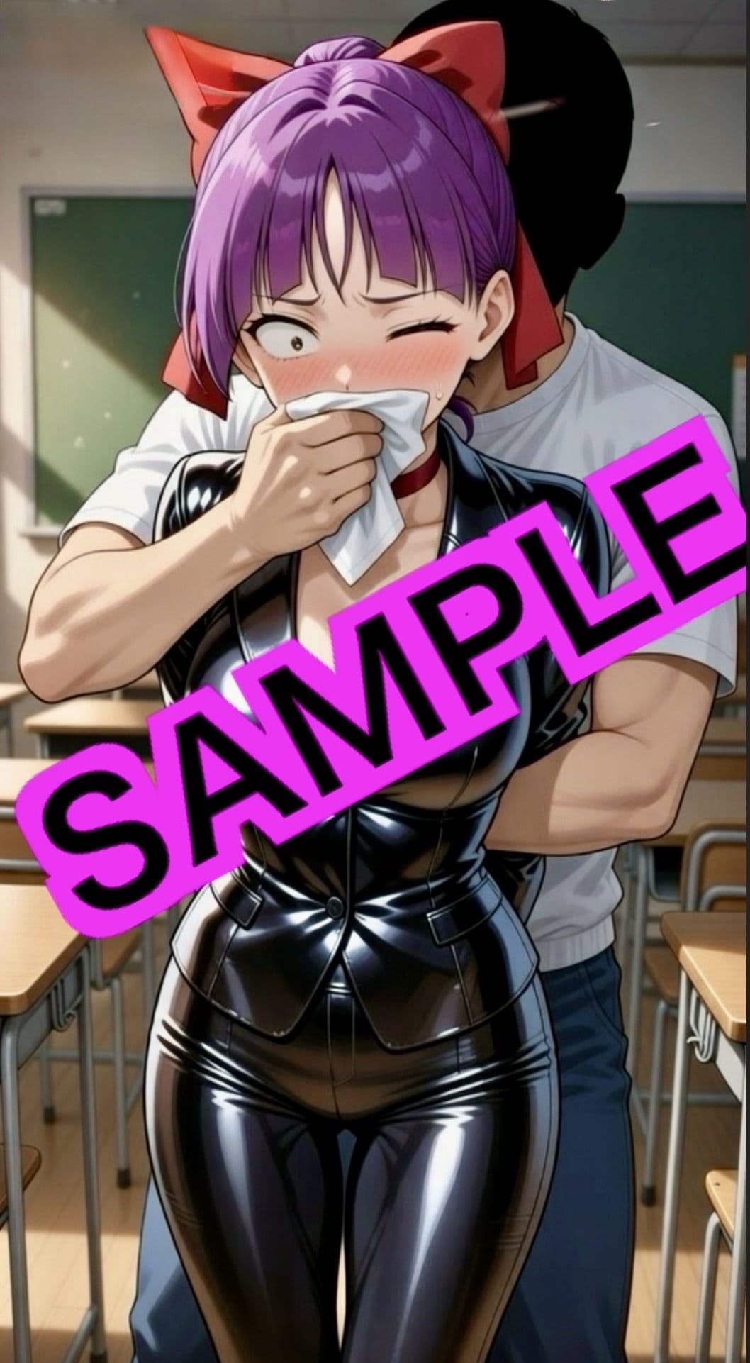 猫のお姉さん娘。緊縛 サンプル3